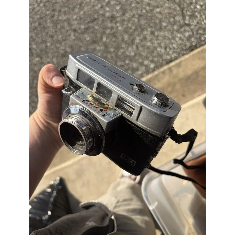 Kodak Automatic 35 1959 Vintage 35mm Film Camera W/ Ektanar 44mm 2.8